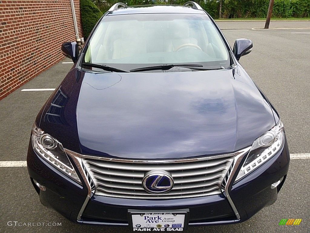 2014 RX 450h AWD - Deep Sea Mica / Parchment photo #7