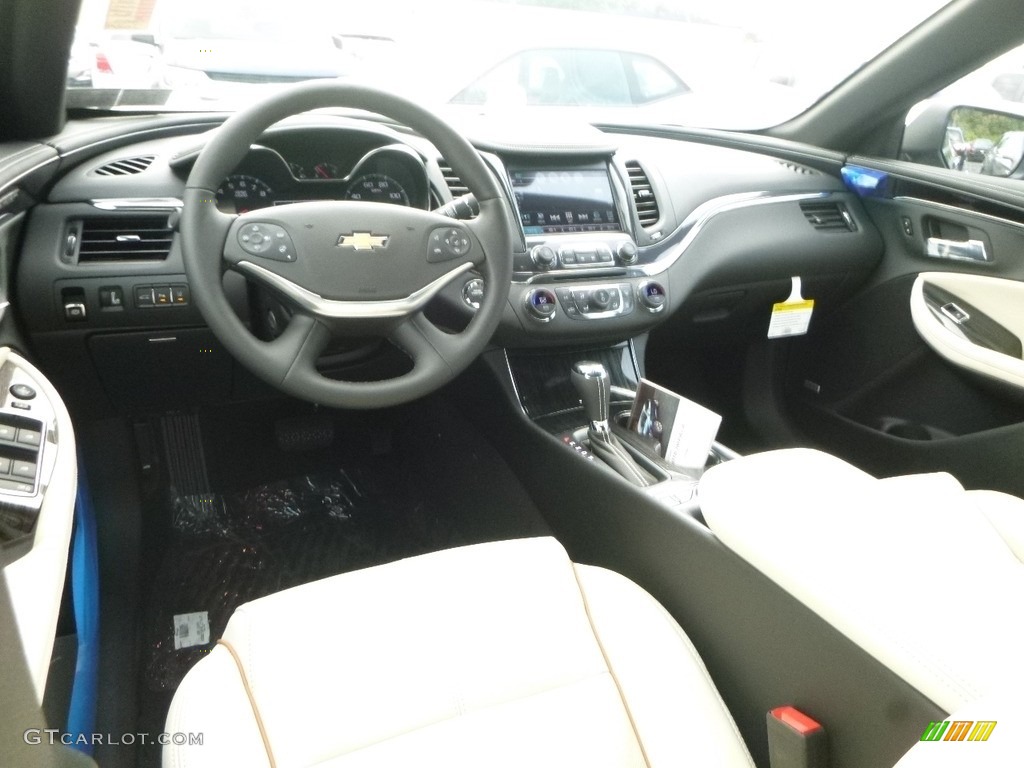 Jet Black/Light Wheat Interior 2018 Chevrolet Impala Premier Photo #122197809