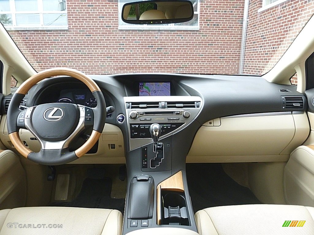 2014 RX 450h AWD - Deep Sea Mica / Parchment photo #28
