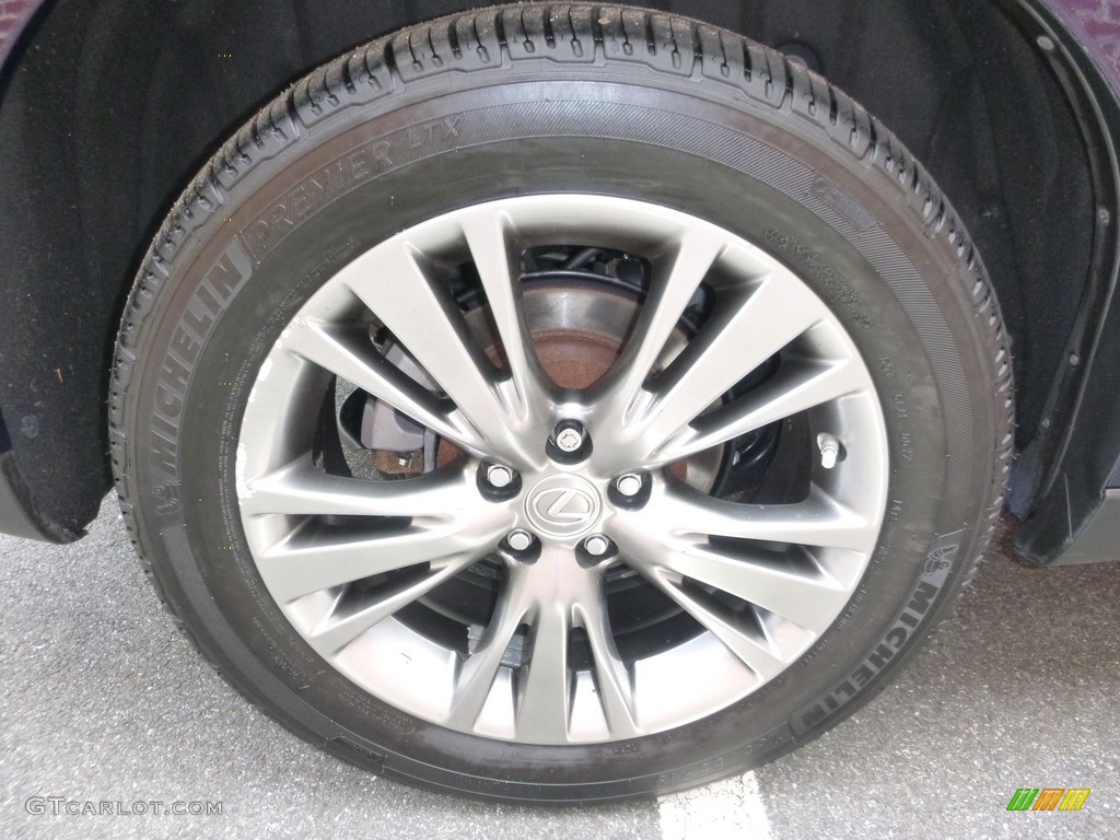 2014 RX 450h AWD - Deep Sea Mica / Parchment photo #35