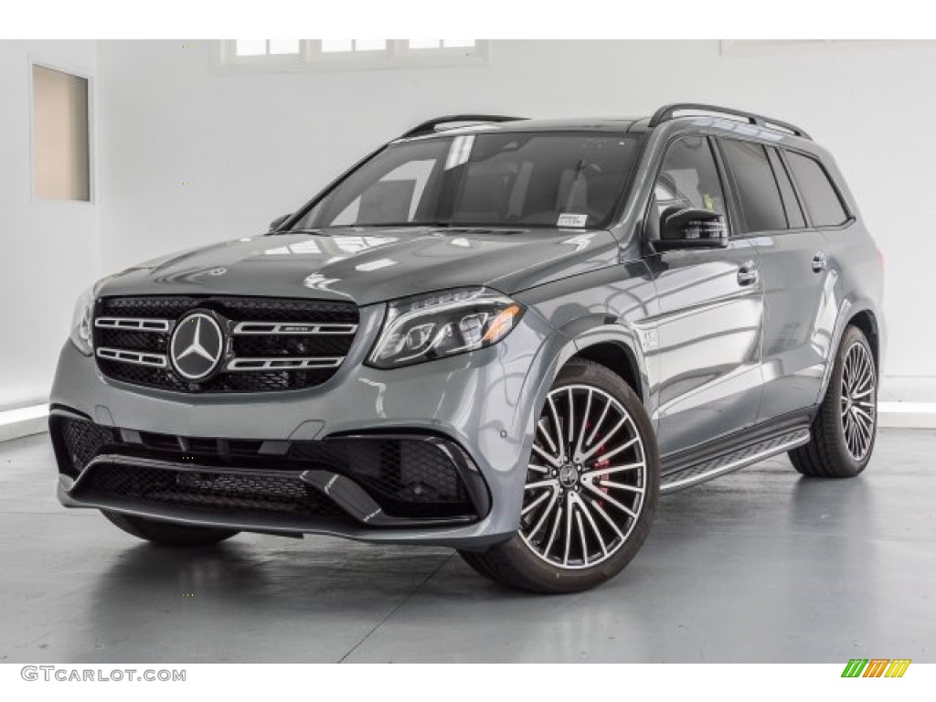 Selenite Grey Metallic 2018 Mercedes-Benz GLS 63 AMG 4Matic Exterior Photo #122198517
