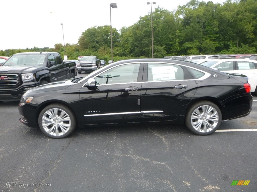 Mosaic Black Metallic 2018 Chevrolet Impala Premier Exterior Photo #122198559