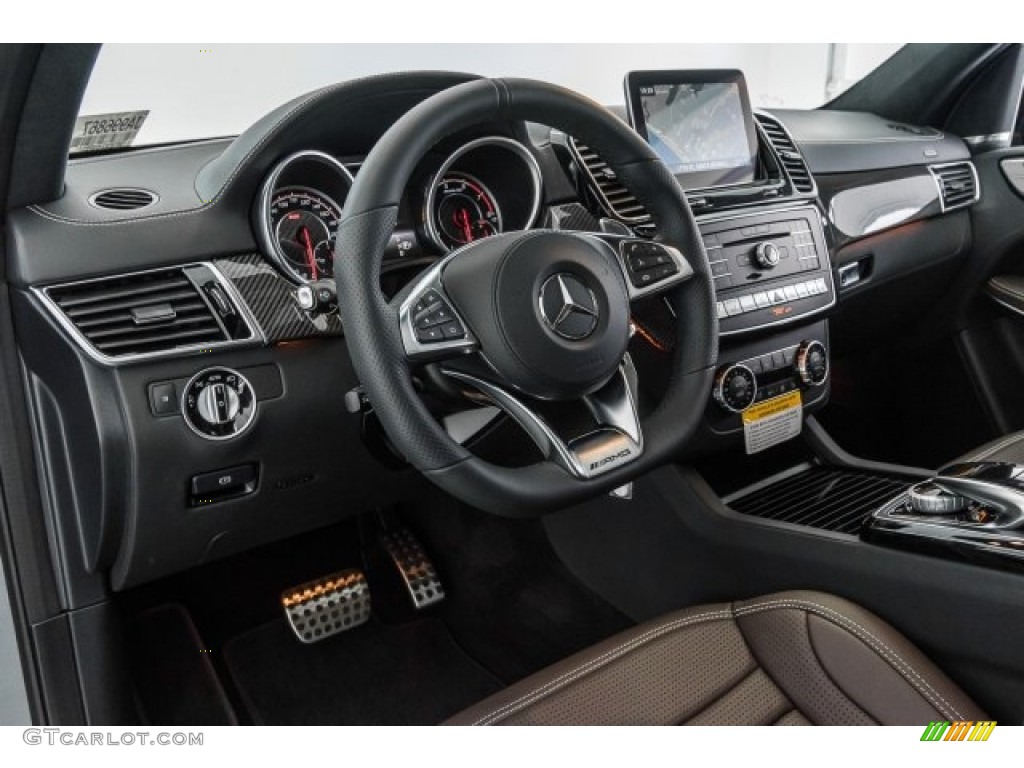 2018 Mercedes-Benz GLS 63 AMG 4Matic Espresso Brown/Black Dashboard Photo #122198637