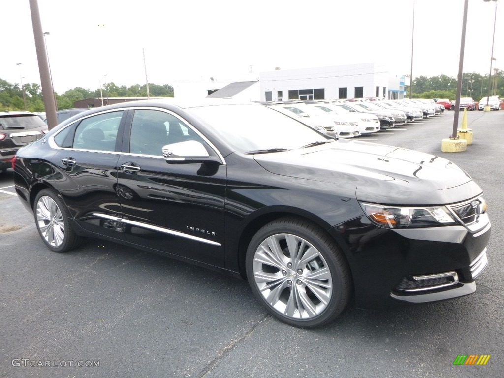 Mosaic Black Metallic 2018 Chevrolet Impala Premier Exterior Photo #122198700