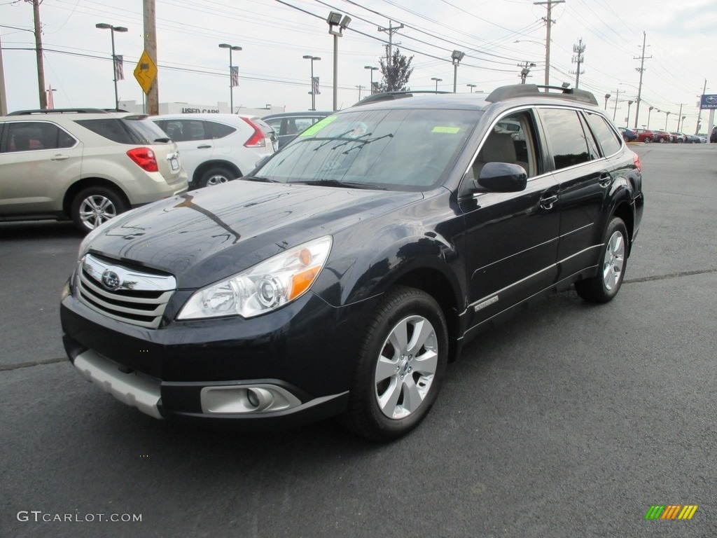 2012 Outback 2.5i Limited - Deep Indigo Pearl / Warm Ivory photo #2