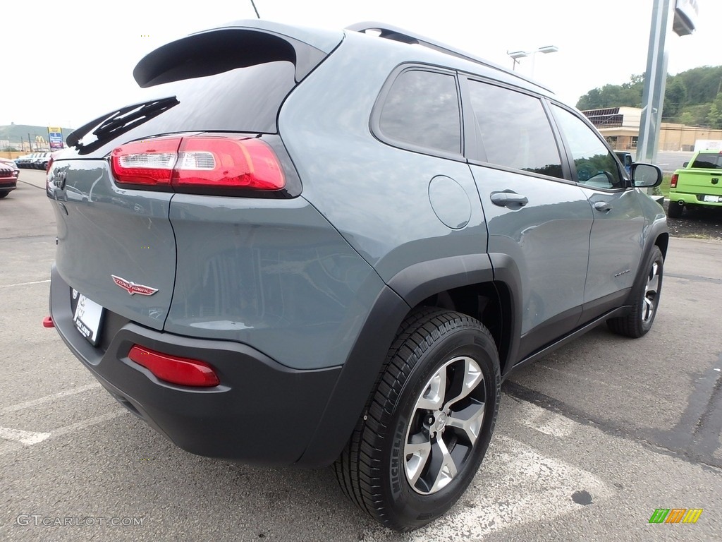 2014 Cherokee Trailhawk 4x4 - Anvil / Morocco - Black photo #6