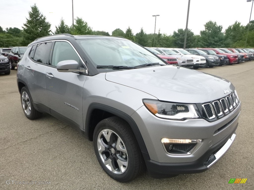 Billet Silver Metallic 2018 Jeep Compass Limited 4x4 Exterior Photo #122198868