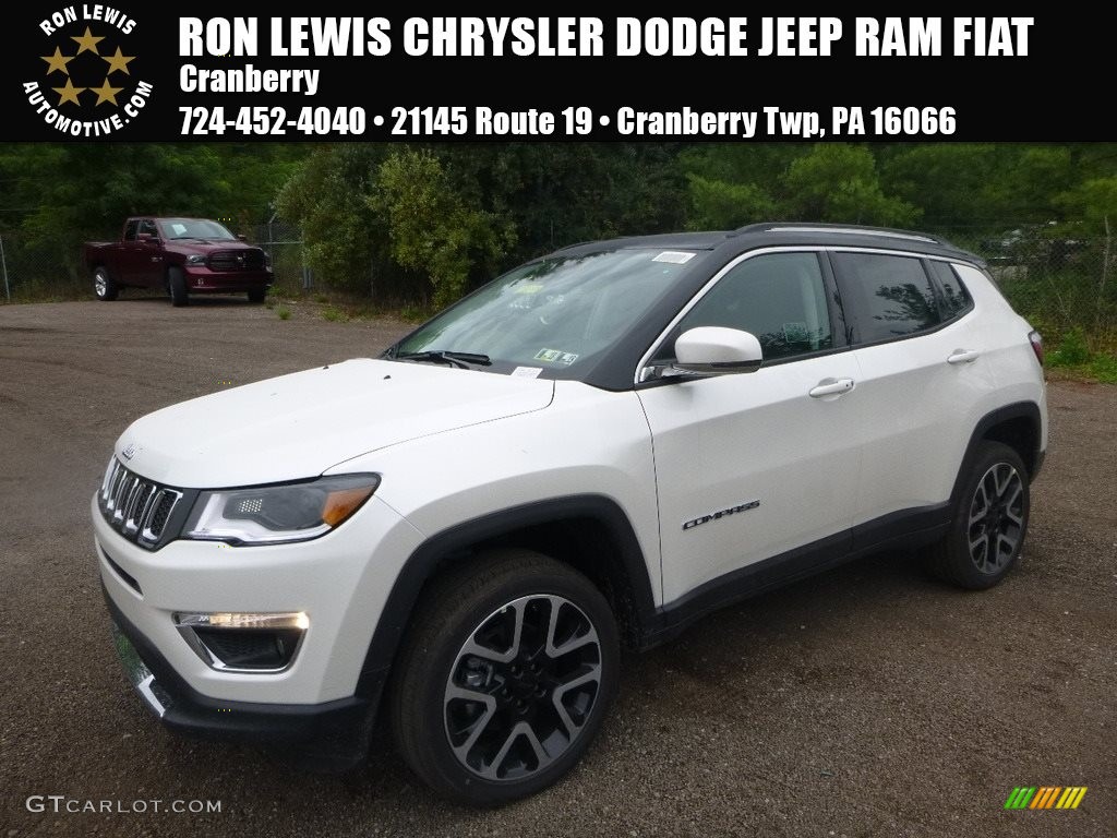 2018 Compass Limited 4x4 - White / Black photo #1