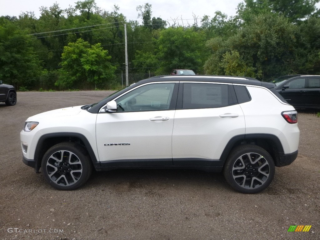 White 2018 Jeep Compass Limited 4x4 Exterior Photo #122199249