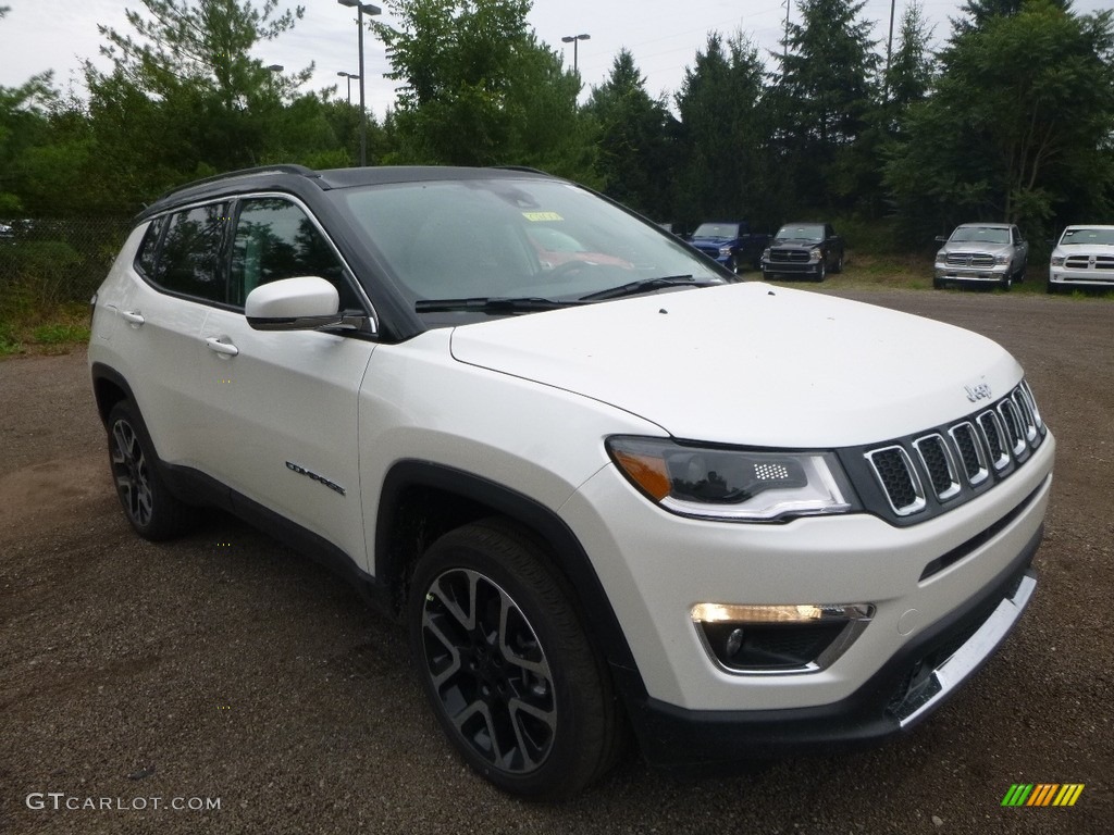 White 2018 Jeep Compass Limited 4x4 Exterior Photo #122199396