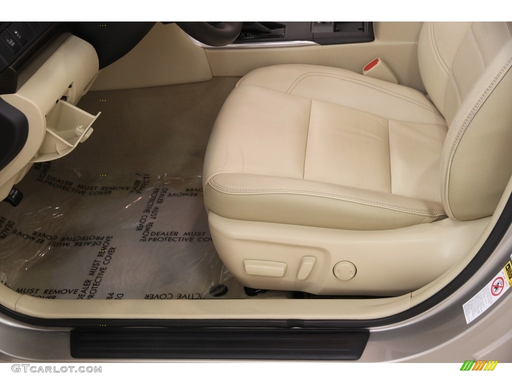 2015 Camry XLE V6 - Creme Brulee Mica / Almond photo #7