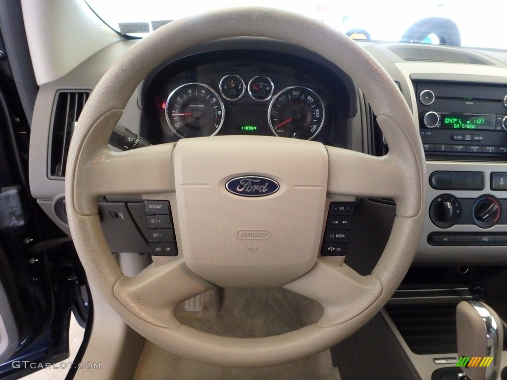 2010 Edge SE - Dark Ink Blue Metallic / Medium Light Stone photo #13
