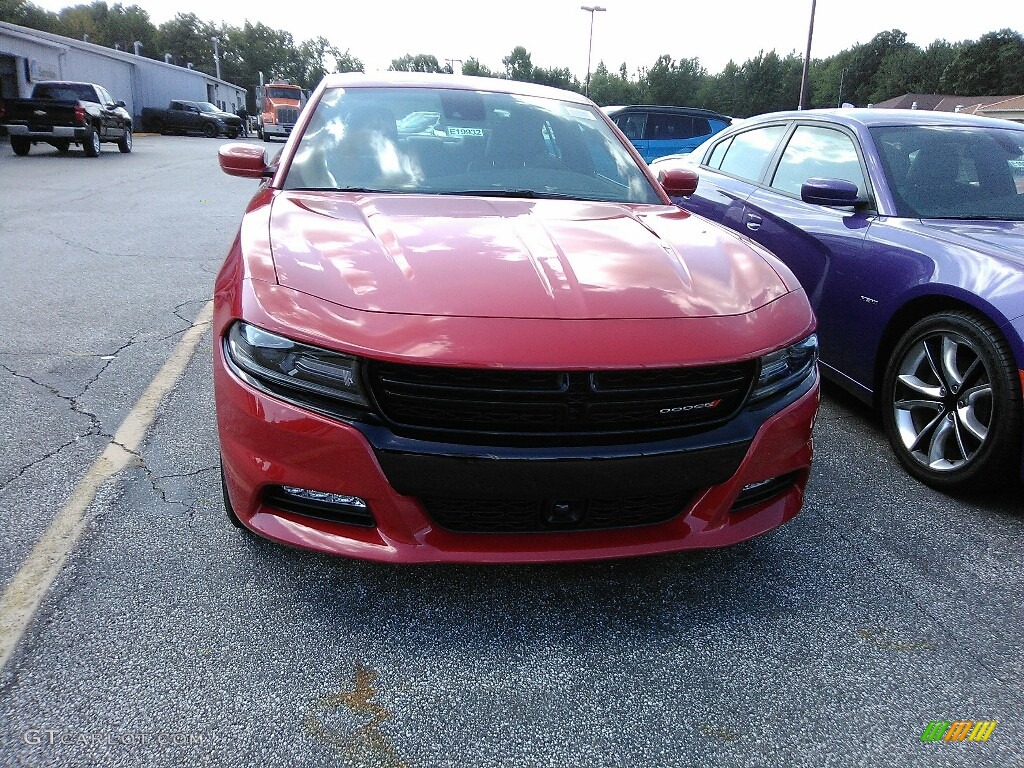 2018 Charger GT AWD - Redline Red Tricoat Pearl / Black photo #2