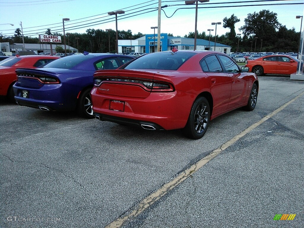 2018 Charger GT AWD - Redline Red Tricoat Pearl / Black photo #5