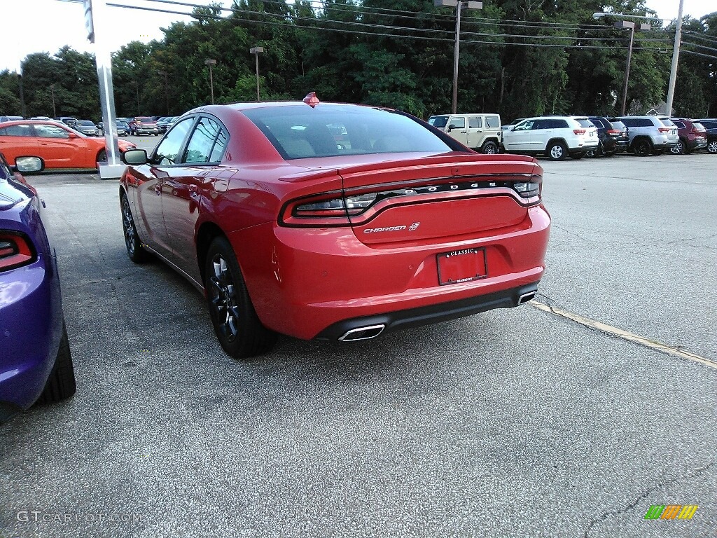 2018 Charger GT AWD - Redline Red Tricoat Pearl / Black photo #6