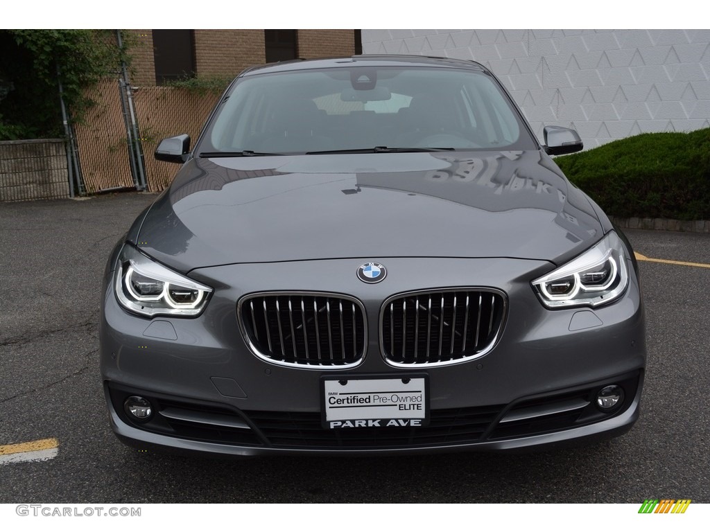2017 5 Series 535i xDrive Gran Turismo - Space Gray Metallic / Black photo #7