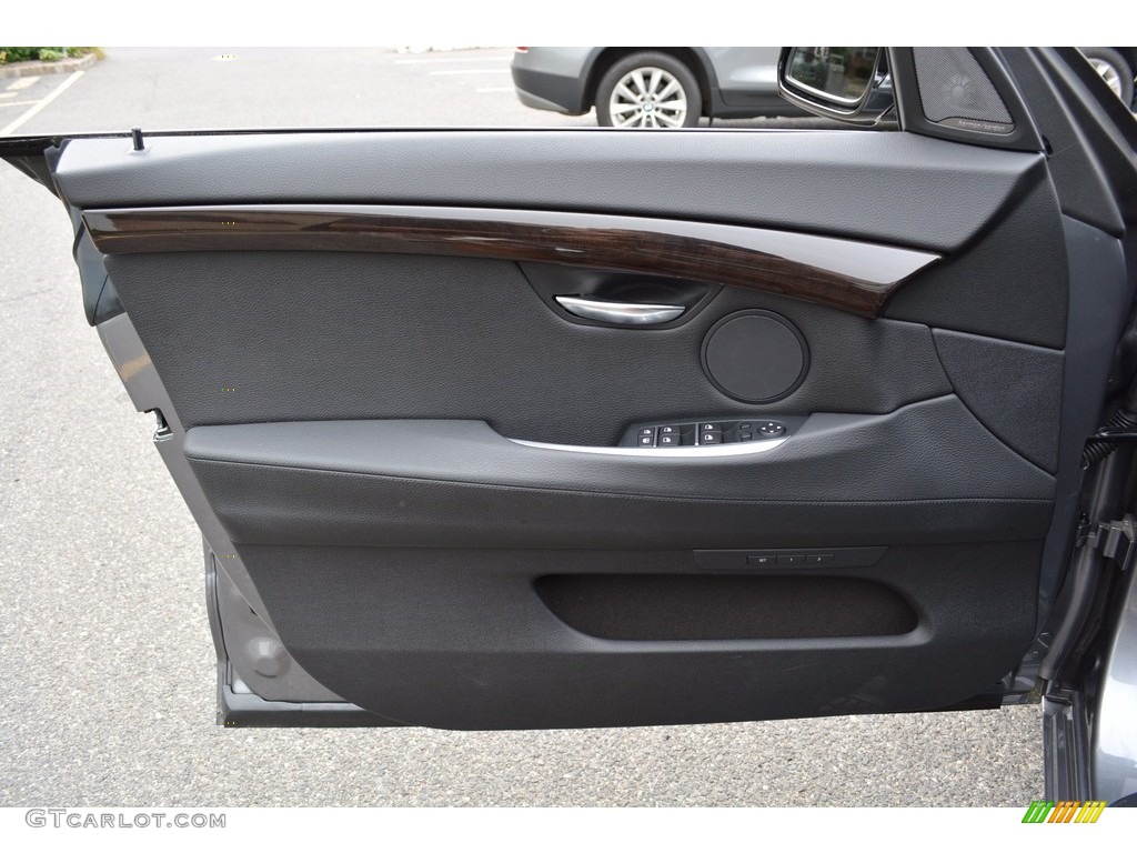 2017 5 Series 535i xDrive Gran Turismo - Space Gray Metallic / Black photo #8
