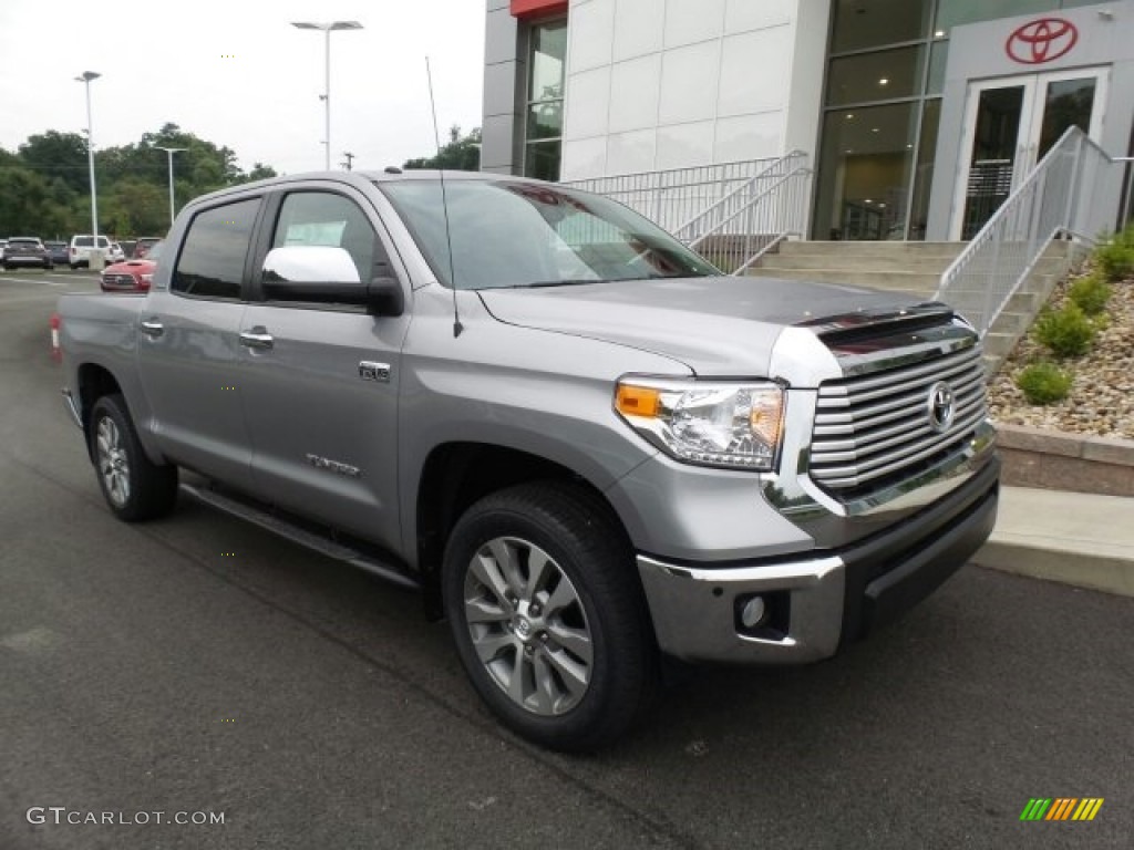 2017 Tundra Limited CrewMax 4x4 - Silver Sky Metallic / Black photo #1