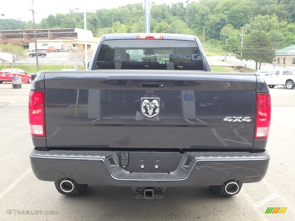 2017 1500 Express Quad Cab 4x4 - Maximum Steel Metallic / Black/Diesel Gray photo #4