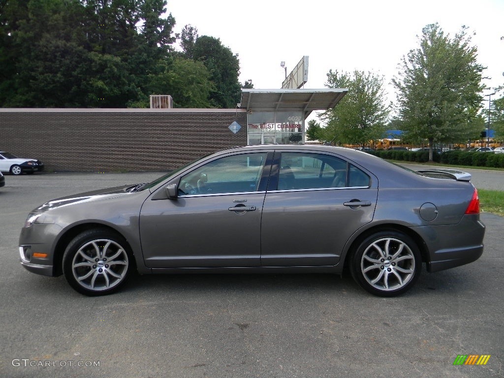 2010 Fusion SEL V6 - Brilliant Silver Metallic / Medium Light Stone photo #7