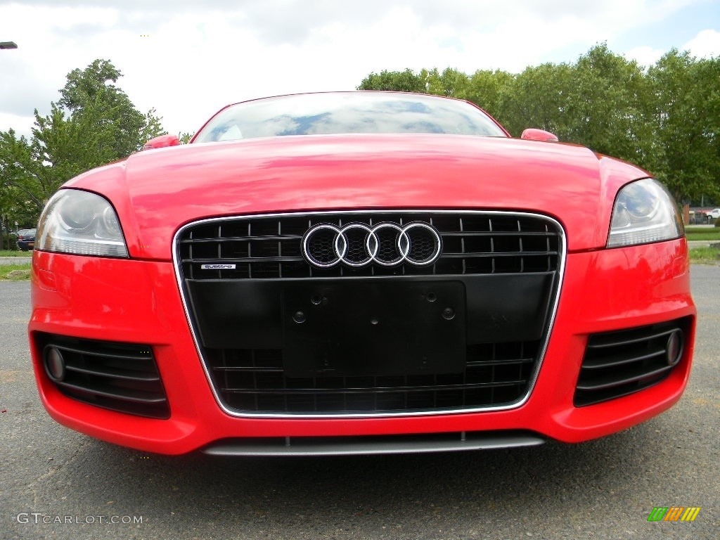 2008 TT 3.2 quattro Coupe - Brilliant Red / Black photo #4