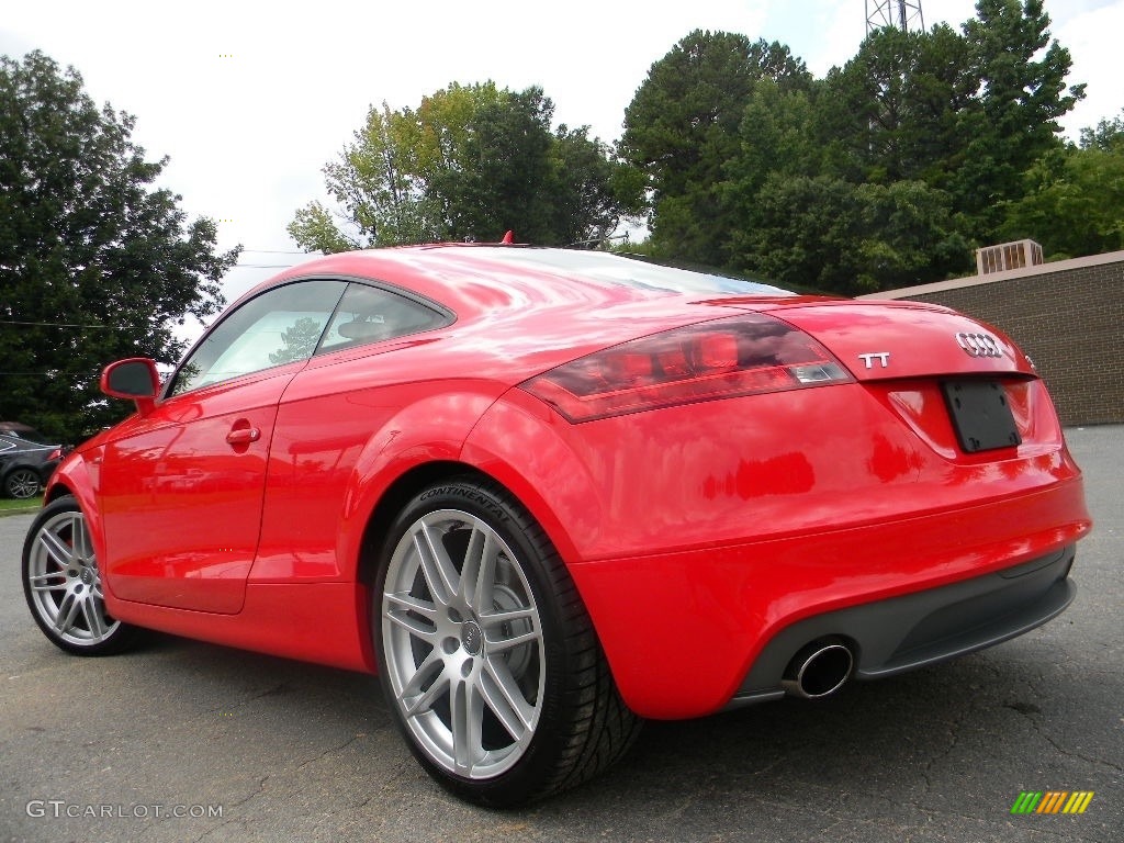 2008 TT 3.2 quattro Coupe - Brilliant Red / Black photo #8