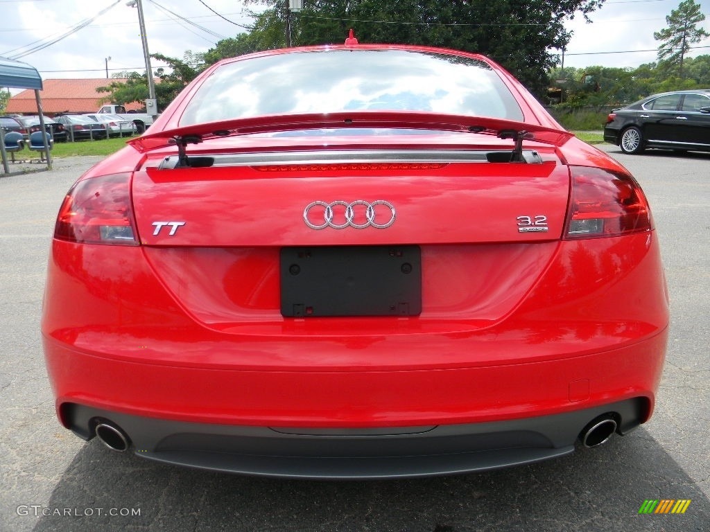 2008 TT 3.2 quattro Coupe - Brilliant Red / Black photo #10