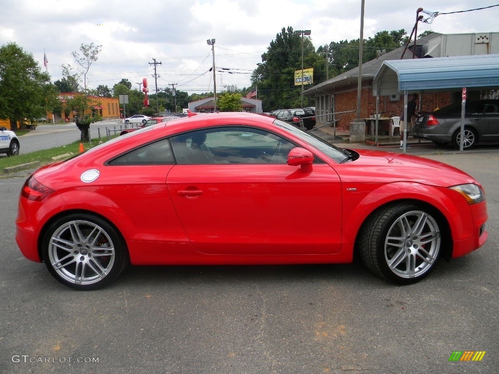 2008 TT 3.2 quattro Coupe - Brilliant Red / Black photo #12