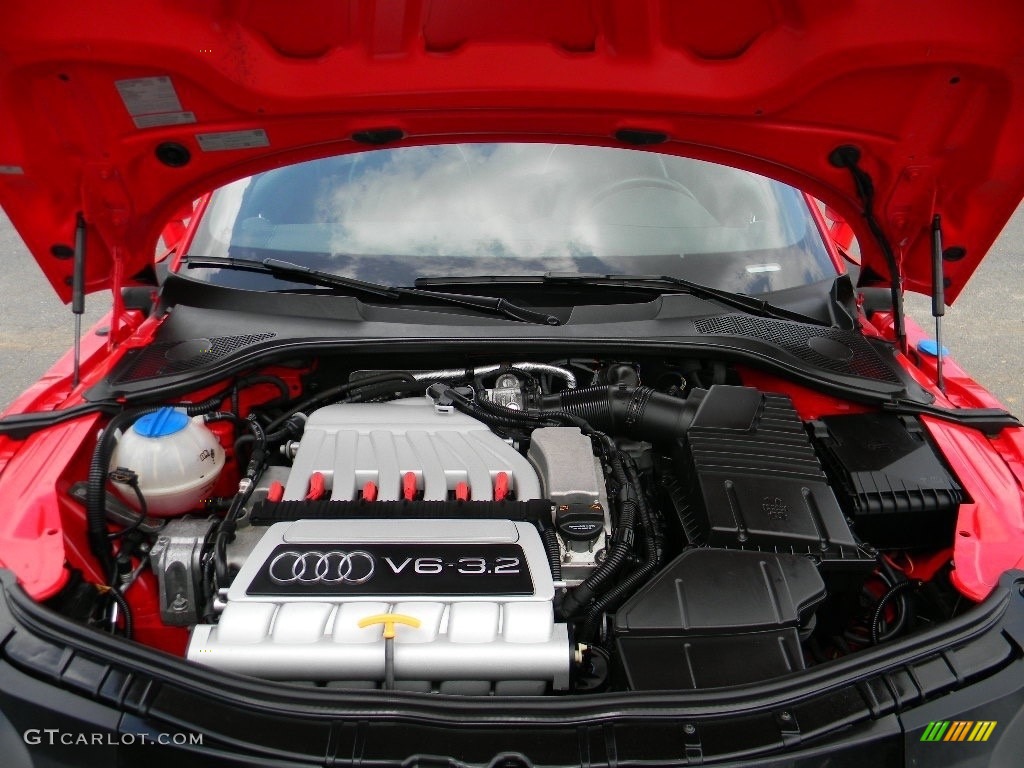 2008 TT 3.2 quattro Coupe - Brilliant Red / Black photo #24