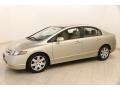 2008 Borrego Beige Metallic Honda Civic LX Sedan  photo #3