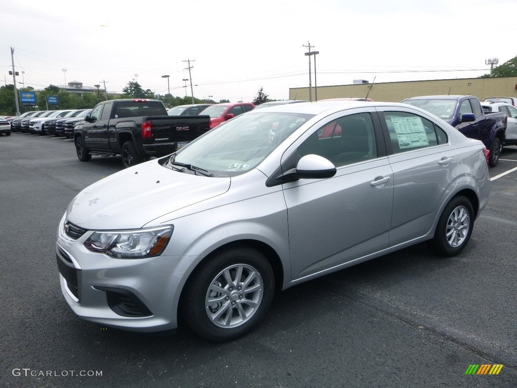 Silver Ice Metallic 2017 Chevrolet Sonic LT Sedan Exterior Photo #122205894