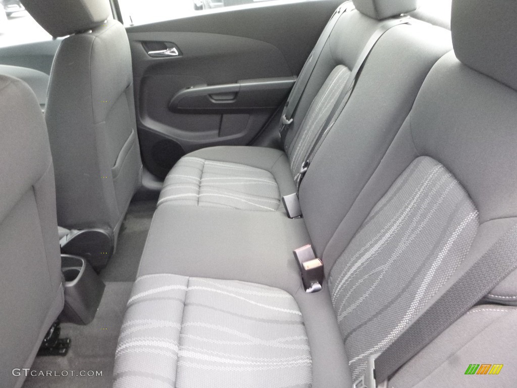 2017 Chevrolet Sonic LT Sedan Rear Seat Photos