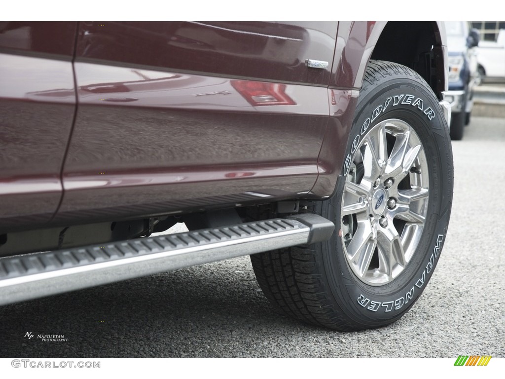 2017 F150 XLT SuperCrew 4x4 - Bronze Fire / Earth Gray photo #3