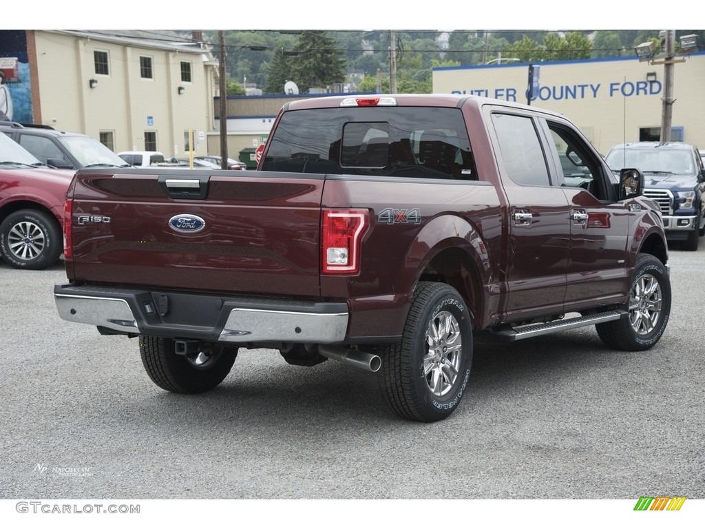 2017 F150 XLT SuperCrew 4x4 - Bronze Fire / Earth Gray photo #4