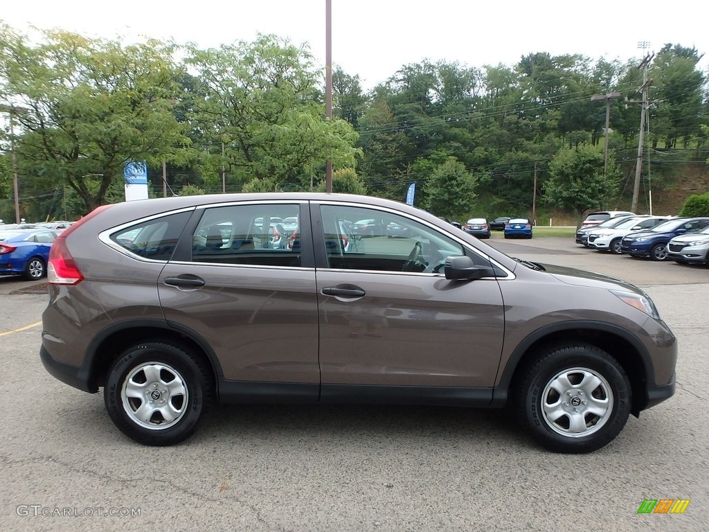 2014 CR-V LX AWD - Urban Titanium Metallic / Black photo #7