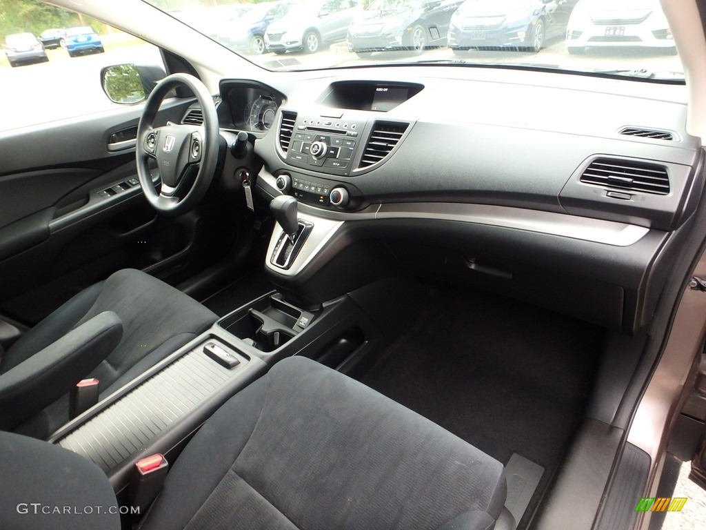 2014 CR-V LX AWD - Urban Titanium Metallic / Black photo #12