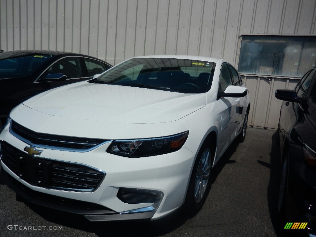 Summit White Chevrolet Malibu