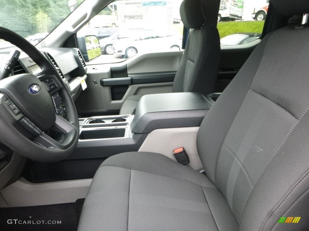 2017 F150 XL SuperCab 4x4 - Lightning Blue / Black photo #12