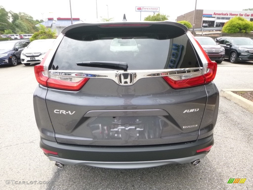 2017 CR-V Touring AWD - Lunar Silver Metallic / Gray photo #3