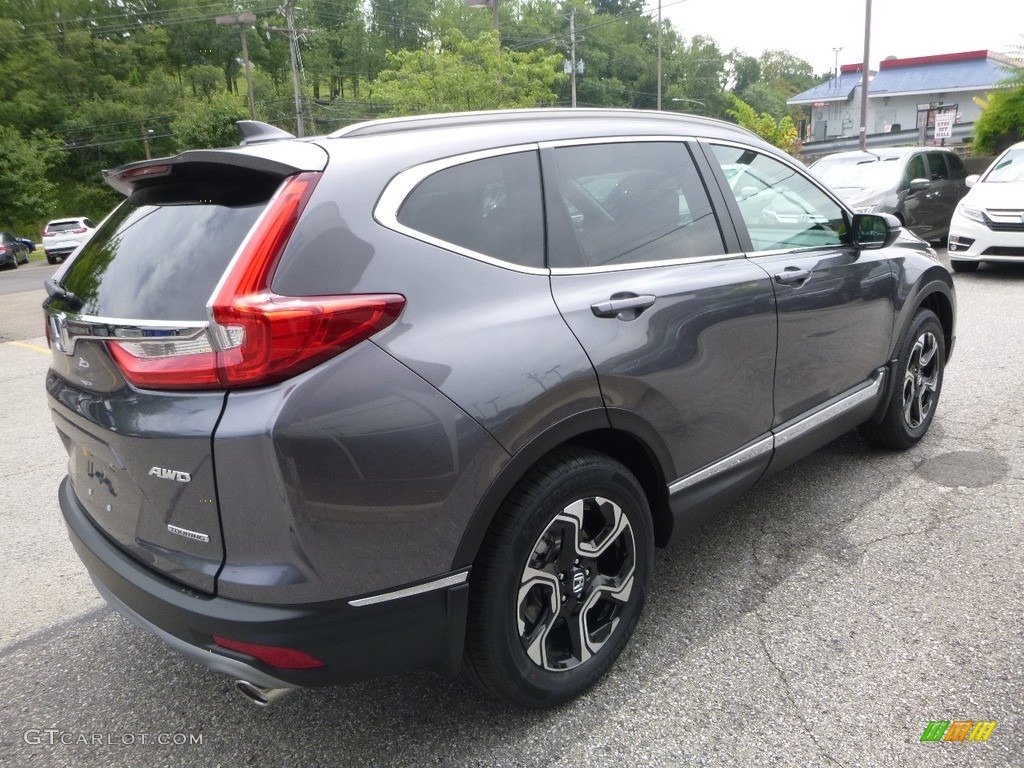 2017 CR-V Touring AWD - Lunar Silver Metallic / Gray photo #4