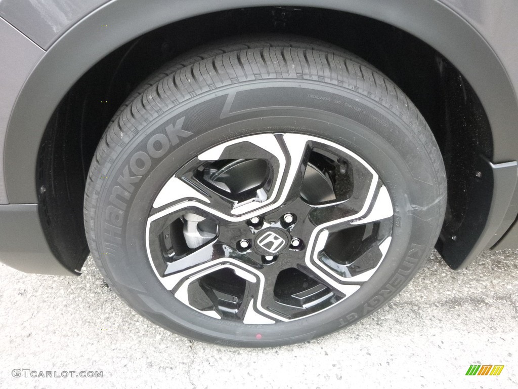 2017 CR-V Touring AWD - Lunar Silver Metallic / Gray photo #7