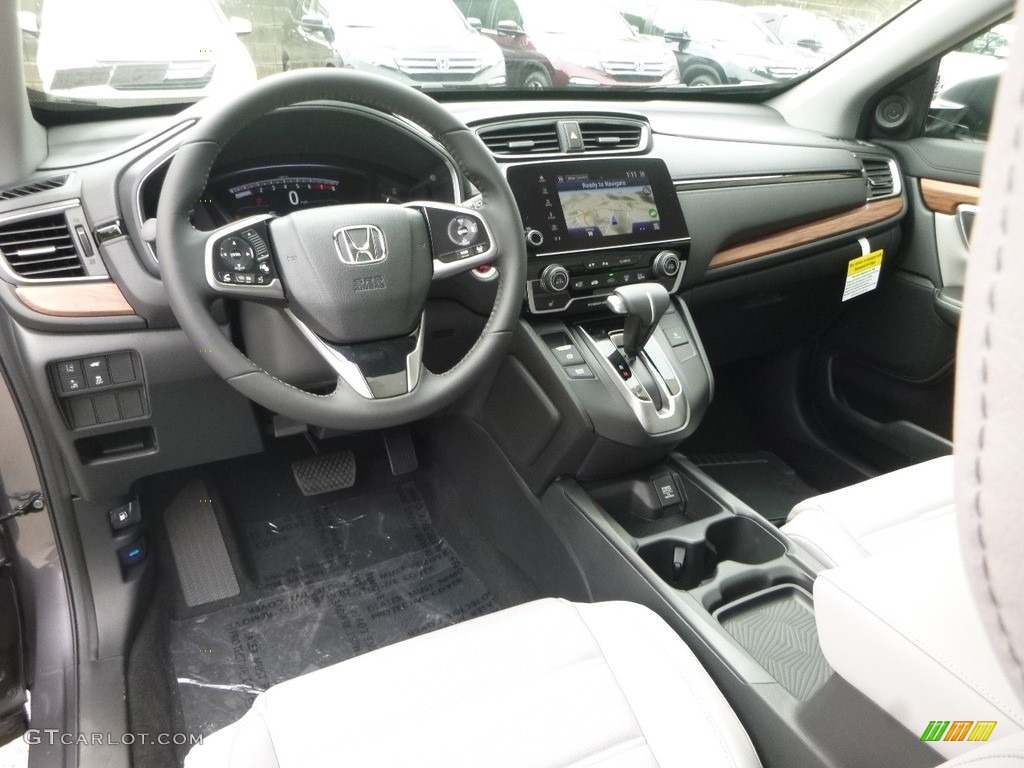 2017 CR-V Touring AWD - Lunar Silver Metallic / Gray photo #10