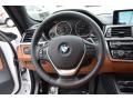 Saddle Brown 2017 BMW 4 Series 440i xDrive Gran Coupe Steering Wheel