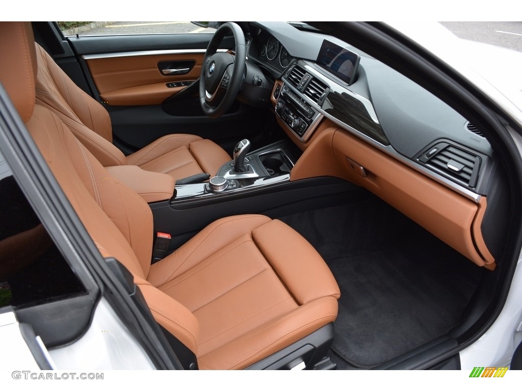 Saddle Brown Interior 2017 BMW 4 Series 440i xDrive Gran Coupe Photo #122210901
