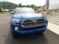 2017 Blazing Blue Pearl Toyota Tacoma Limited Double Cab 4x4  photo #4