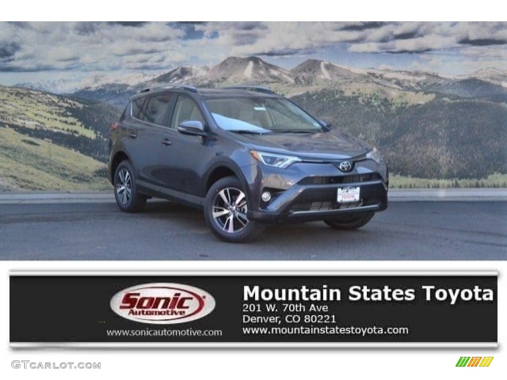 2017 RAV4 XLE - Magnetic Gray Metallic / Ash photo #1