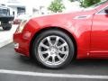 2009 Crystal Red Cadillac CTS Sedan  photo #4