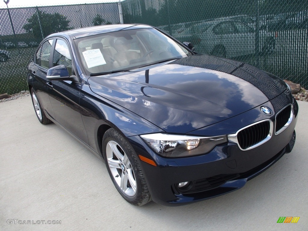 2014 3 Series 328i xDrive Sedan - Imperial Blue Metallic / Venetian Beige photo #6