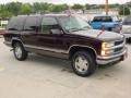 1997 Dark Cherry Metallic Chevrolet Tahoe LT 4x4  photo #10