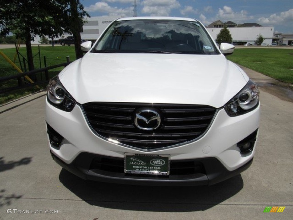 2016 CX-5 Grand Touring - Crystal White Pearl Mica / Parchment photo #9